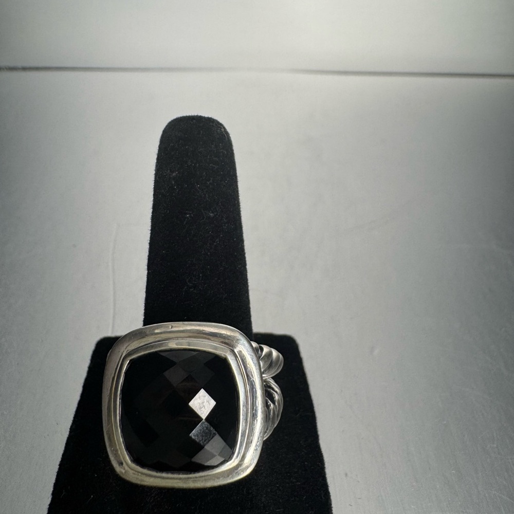 David Yurman Sterling Silver Albion
Ring with Black Onyx